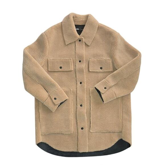 Zara Teddy Bear Jacket - Picture 1 of 10